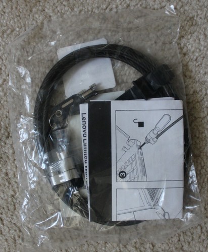 Lenovo K64585US Microsaver Master Keyed Security Cable Lock - Afbeelding 2 van 2