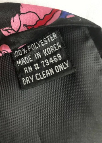 Andaloro Men’s Black & Pink Pigs Tie 55.5” L 4” W (mjh) RN 73469 - Picture 10 of 11