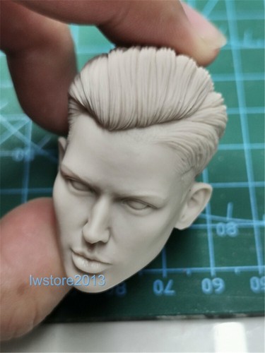 1:6 Beauty Girl Ruby Rose Head Sculpt Carved For 12" Female Action Figure Body - Picture 3 of 6