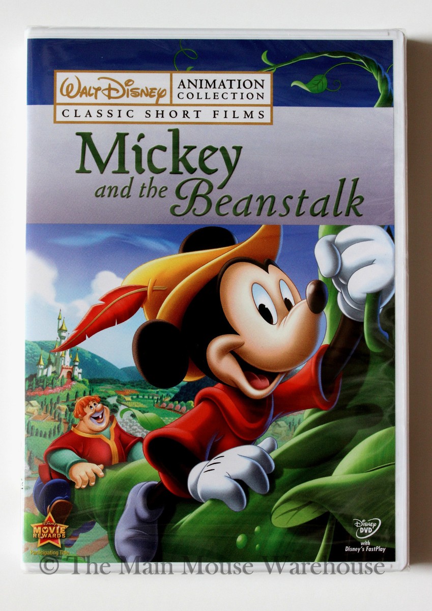 Mickey as Jack and the Beanstalk Brave Little Tailor Classic