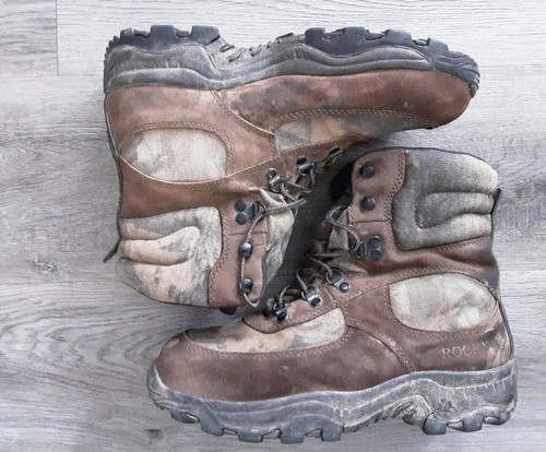 Vtg Rocky 1000 Thinsulate Boots Leather 