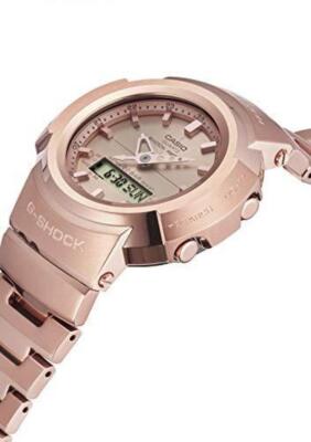 CASIO G-SHOCK AWM-500GD-4AJF Pink Gold Solar Radio Men's Watch New