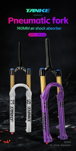 Mountain Bike Suspension Air Fork Rebound Adjustment 26/27.5/29In 160MM Travel - Picture 20 of 36