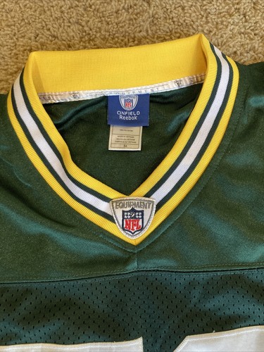 Green Bay Packers Clay Matthews NFL maglia verde calcio uomo taglia 54 Reebok - Foto 6 di 8
