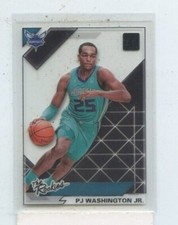PJ WASHINGTON JR. 2019-20 Panini Clearly Donruss Basketball The Rookies #9 
