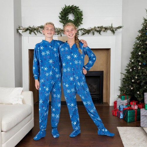 Family Matching Its A Snow Day Fleece One Piece - Picture 10 of 11