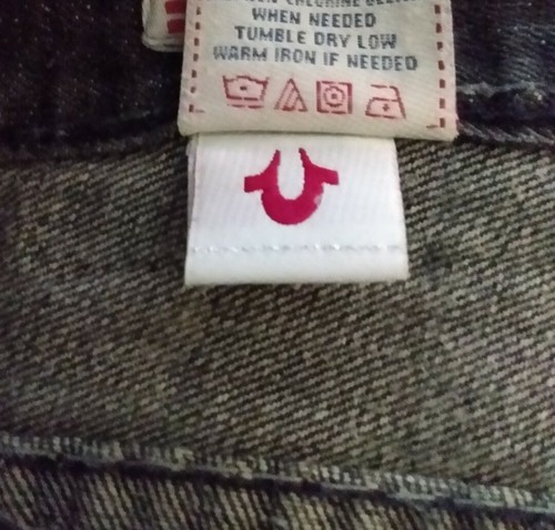 True Religion Brand Jeans Geno Super T Deal Grey Men Size 42 - Picture 6 of 6