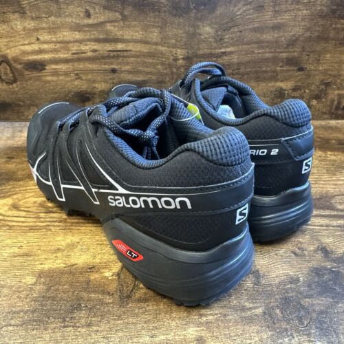 Salomon Speedcross Vario 2 Trail Running Shoes Mens Black Size UK 9.5 #REF119 - Picture 4 of 9