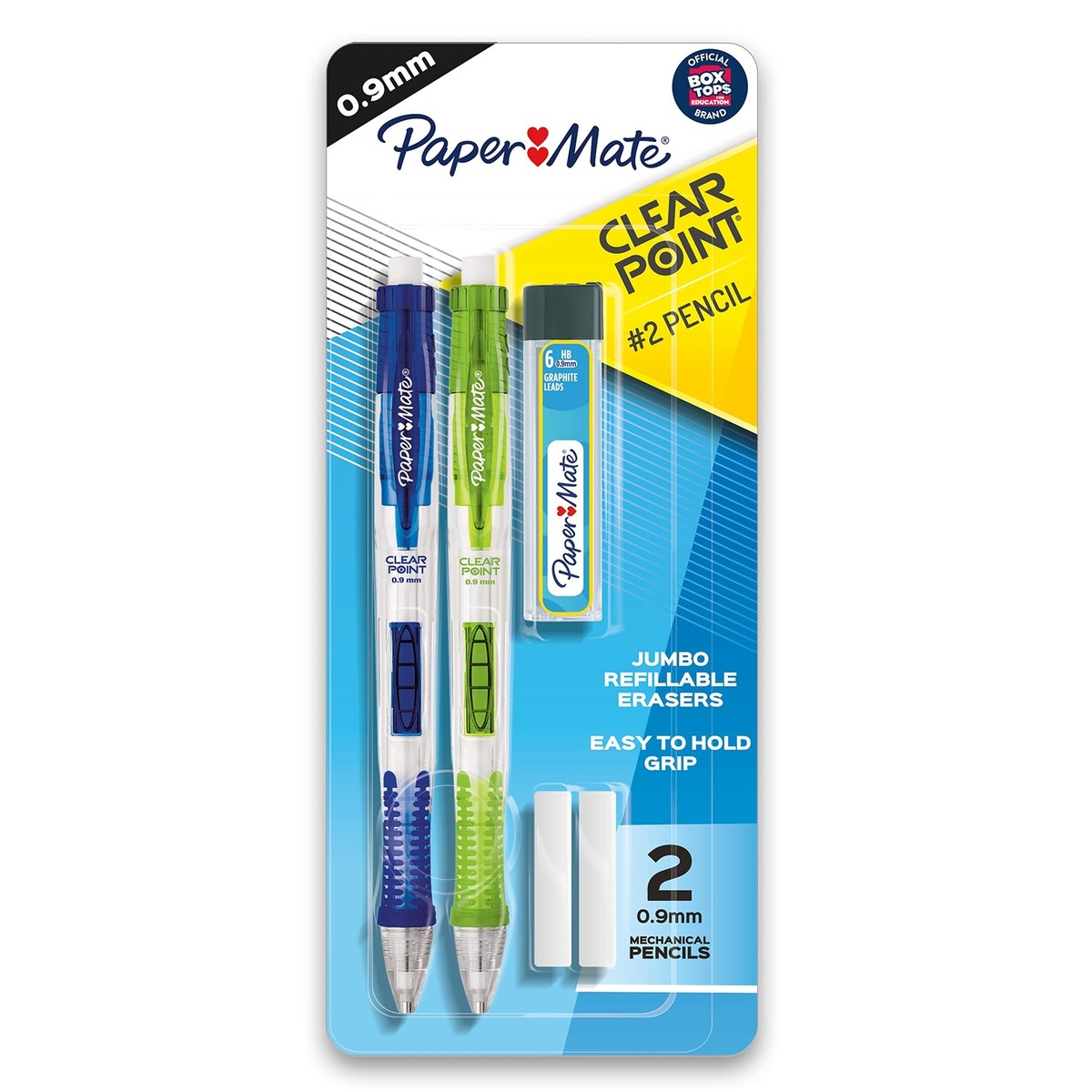 Paper Mate Clearpoint Mechanical Pencils, HB 2, Pack