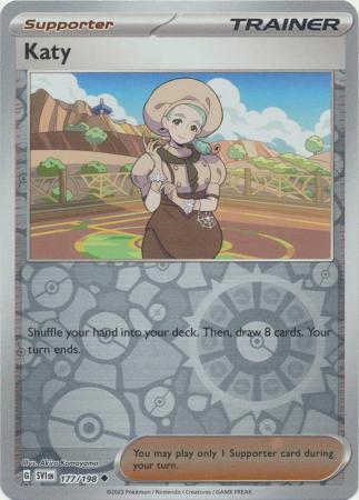 KATY 177/198 SCARLET VIOLET BASE POKEMON (REVERSE HOLO, NM)