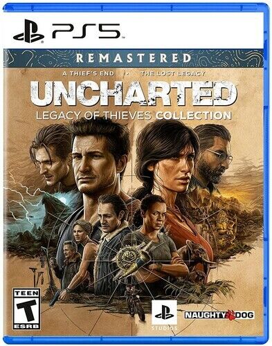 UNCHARTED: Legacy of Thieves Collection Remastered (PlayStation 5/PS5) Brand New - Afbeelding 1 van 1