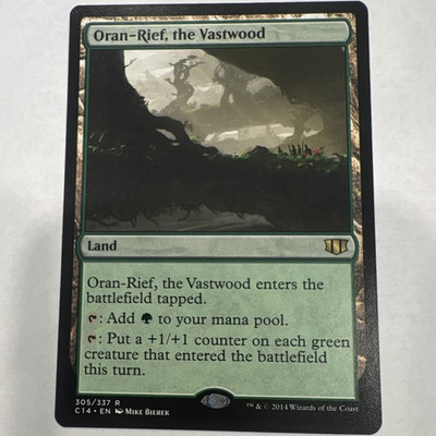 Wizards of the Coast MTG Oran-Rief, the Vastwood 305/337 Rare Regular Land