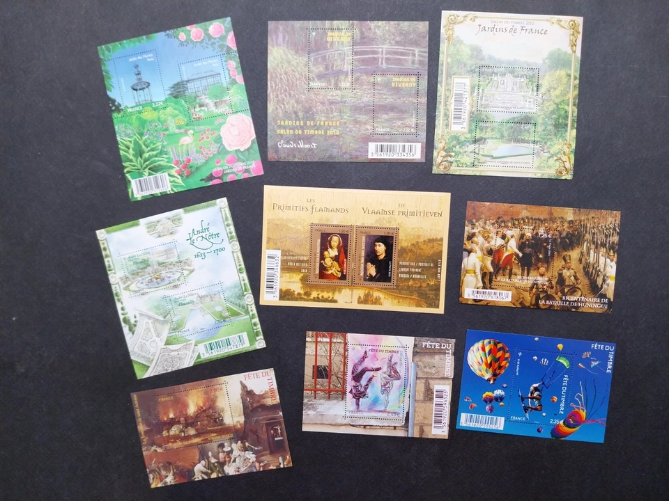 Lot de 9 Blocs entre 2009 et 2015 - Photo 1/1