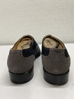 Hockerty Mens Brogue Colorblock Wingtip Leather Shoes Size 9/EU 42 Grey, Multi — photo 4