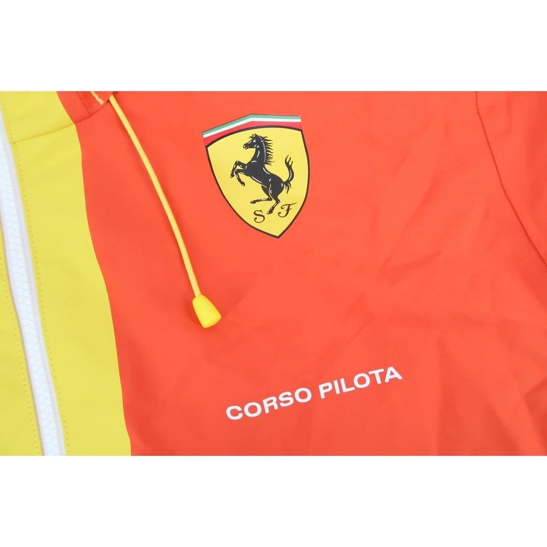 Puma Ferrari Corso Pilota Rain Jacket Mens Large Racing Formula F1 Team Member - product detail image 6