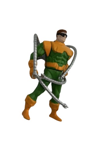 Marvel Web Of Steel Spiderman vs. Dr. Octopus 1994 Die Cast Figura Toy Biz Metal - Imagen 3 de 10