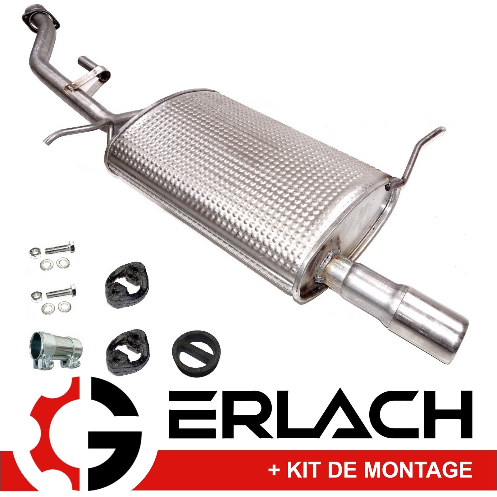 Silencieux arrière d'échappement pour BMW Série 3 E36 316i Compact