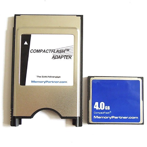 New Compact Flash CF to PC Adapter PCMCIA Cards Reader for Laptop Notebook - Picture 2 of 8