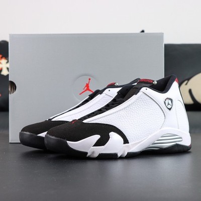AJ 14 Retro Black Toe 487471-160 Men's Athletic shoes Size 4-12