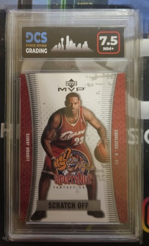 2003 Upper Deck MVP LeBron James "Sports Nut" ROOKIE! Cavaliers! UNKRATZT! RC