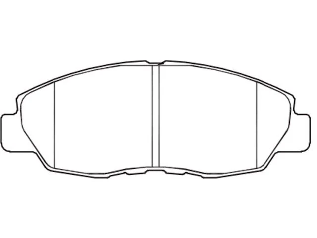 Juego de pastillas de freno delanteras Hawk 89481XXDV 1991 1992 1993 para Honda Accord 1990-2002 Foto 3 de 3
