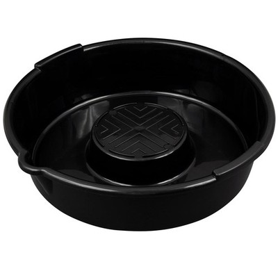 Scepter 8.4 Quart Round Oil Drain Pan Engine Oil Change Container Automotive