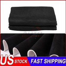 Headliner Fabric Backed Suede Match Car Roof Liner Sag Upholstery 80"x60" Black