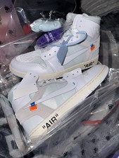 Air Jordan 1 Off White Alaska  VAA - UK 7.5 DSBrand New OG All Receipt Authentic