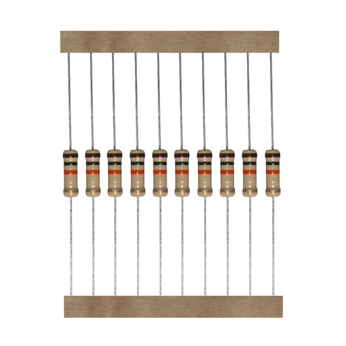 Kohleschicht Widerstand Resistor 1,5 kOhm 1W 5% 10 Stück (0038)