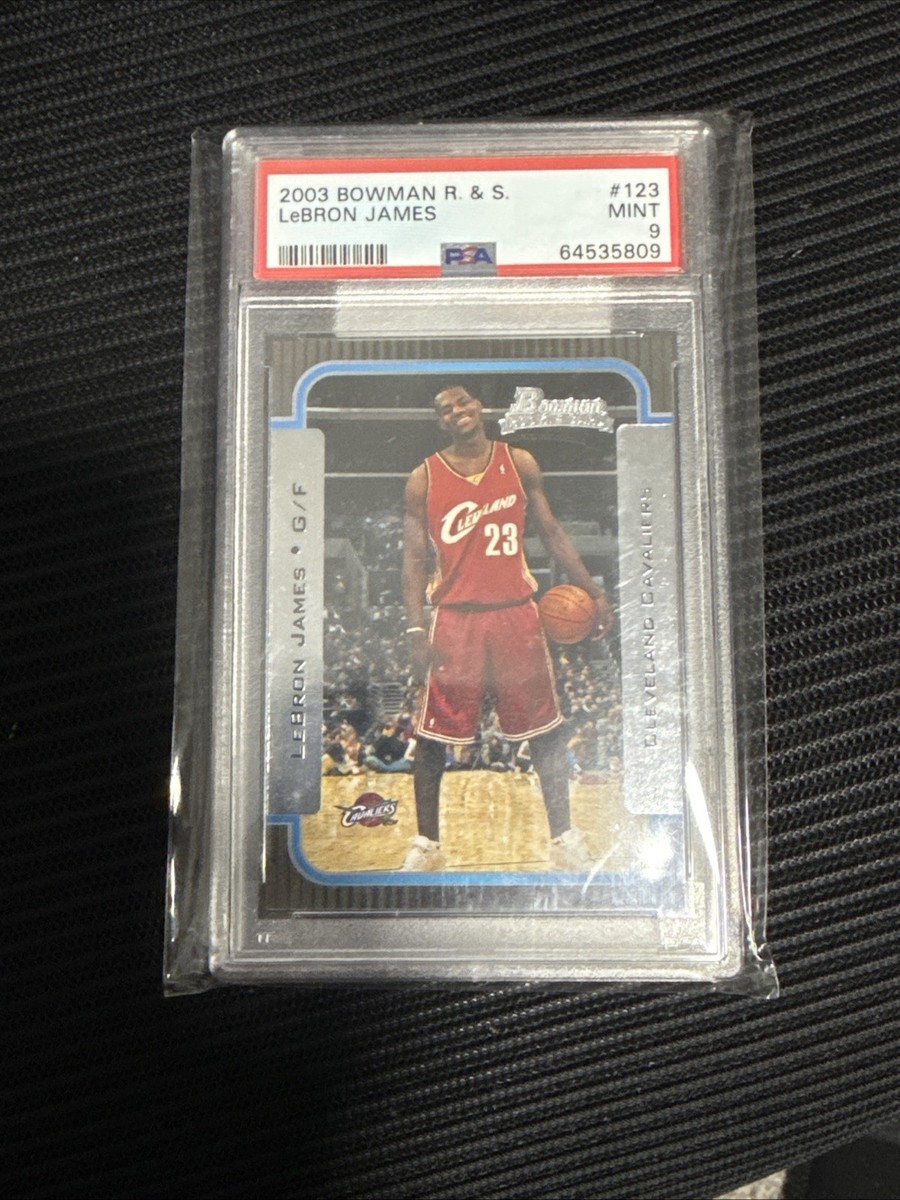 2003 Bowman Lebron James RC #123 NBA