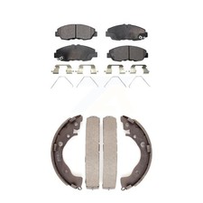 Transit Auto KFN-100042 Brake Pad Sets 4-Wheel Set Front & Rear for Honda Civic