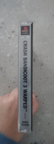 Crash Bandicoot 3 Warped Playstation 1. Platinum version. PAL. CIB With Manual. - Picture 3 of 5