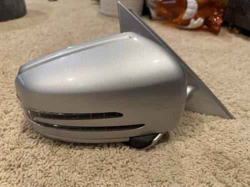 10-13 MERCEDES W221 S400 S550 S63 RIGHT PASSENGER SIDE VIEW DOOR MIRROR SILVER