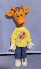 1986 Lash Dist. GEOFFREY Toys R Us Guthrie Bendy Figure 12" Giraffe Toy Vintage