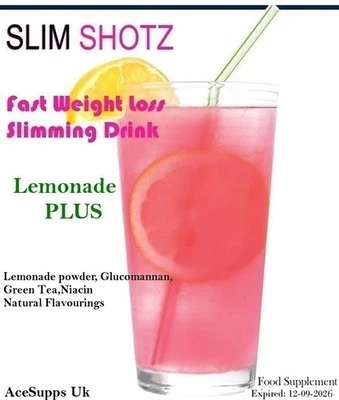 AP NUTRITION SLIMMING PINK LEMONADE WEIGHT LOSS DIET JUICE SHAKE FAT BURNING PLUS DRINK MIX