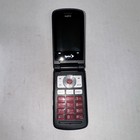 Vintage Sprint Sanyo SCP-3810 Red Camera Flip Phone With Box No Charger