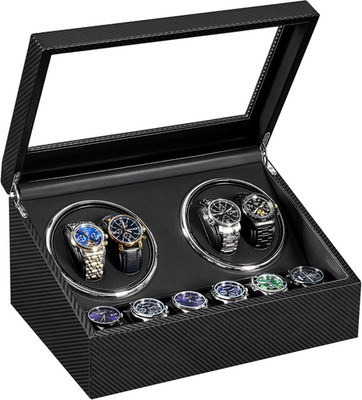Watch Winders for Automatic Watches, Automatic Watch Winder with 4 Watches Rotat