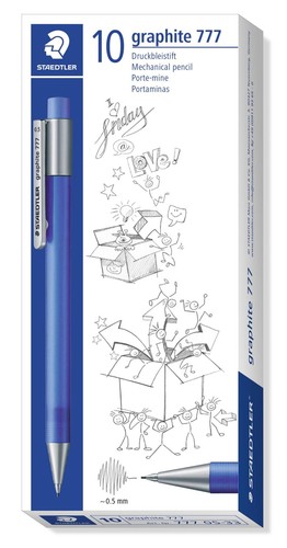 Staedtler Staedtler 777 05 – 33 Mechanical Pencil Graphite Lead Diameter 0.5 mm - Picture 1 of 3