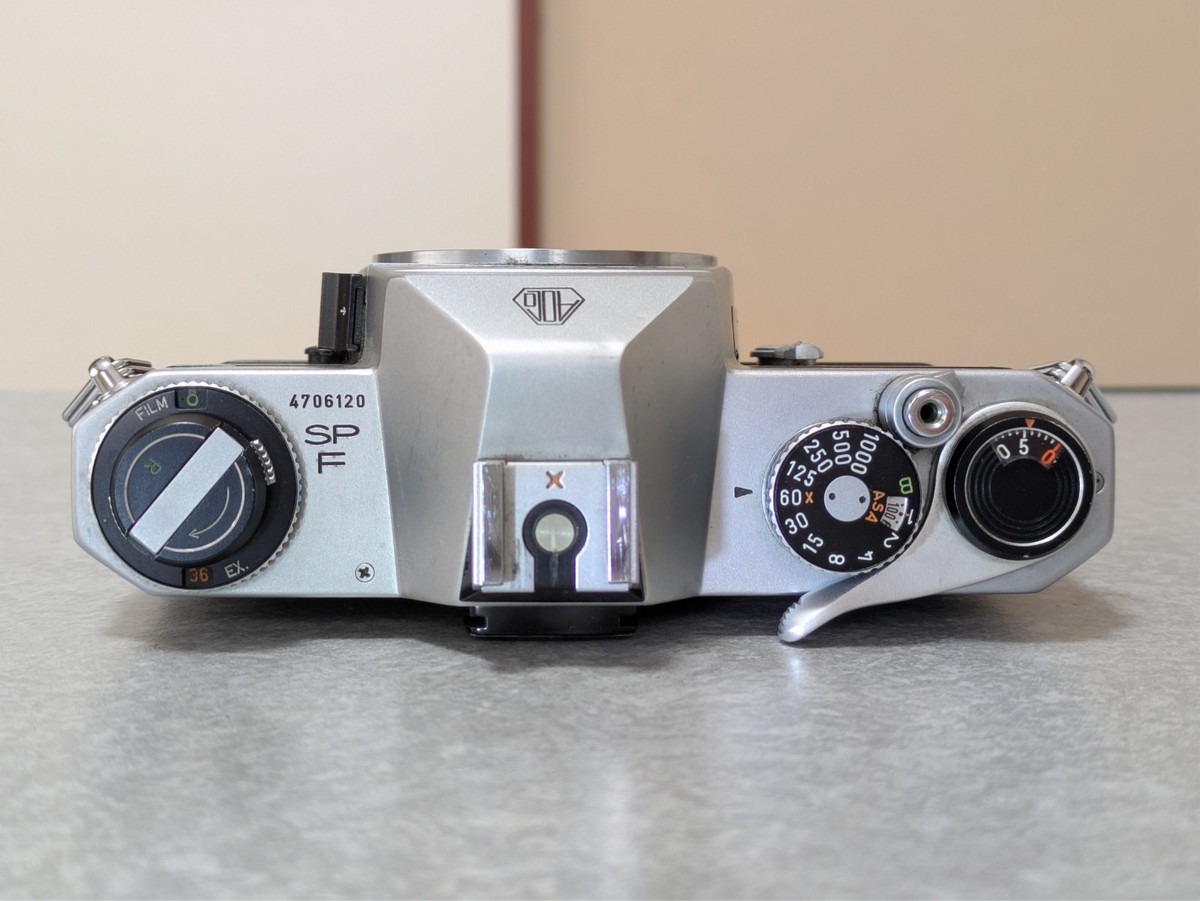 PENTAX アサヒペンタックス SPOTMATIC/TAKUMAR 28mm Full Work】Pentax Spotmatic SPF Film Camera SMC Takumar 28mm