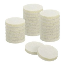 Furniture Sliders, 24Pcs 1.25" - Self Adhesive Felt Furniture Pads Beige 