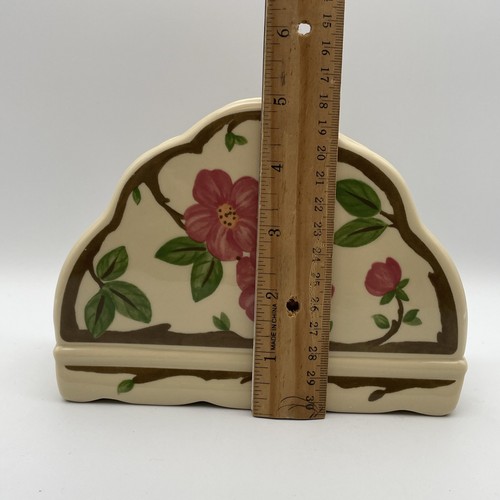 Franciscan Desert Rose Napkin Holder Upright Arched Style EUC Modern - Picture 9 of 12