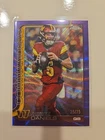 Jayden Daniels 2025 Topps Chrome /75 Purple Wave Refractor Sp #295