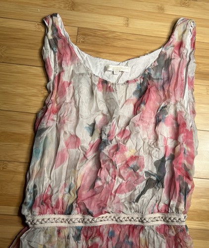 Prontomoda Giusy Womens Sleeveless Long 100% Silk Dress W/Lining, Italy|Size:M - Picture 12 of 23