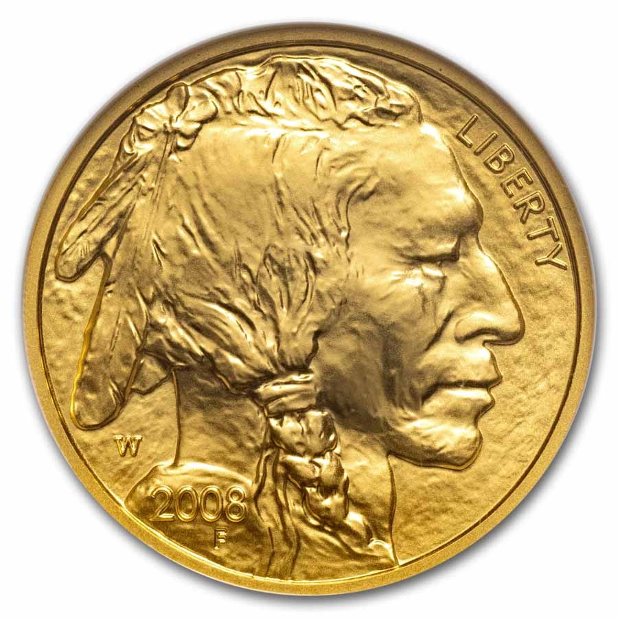 2008-W 1/4 oz Gold Buffalo MS-70 NGC (ER) | eBay