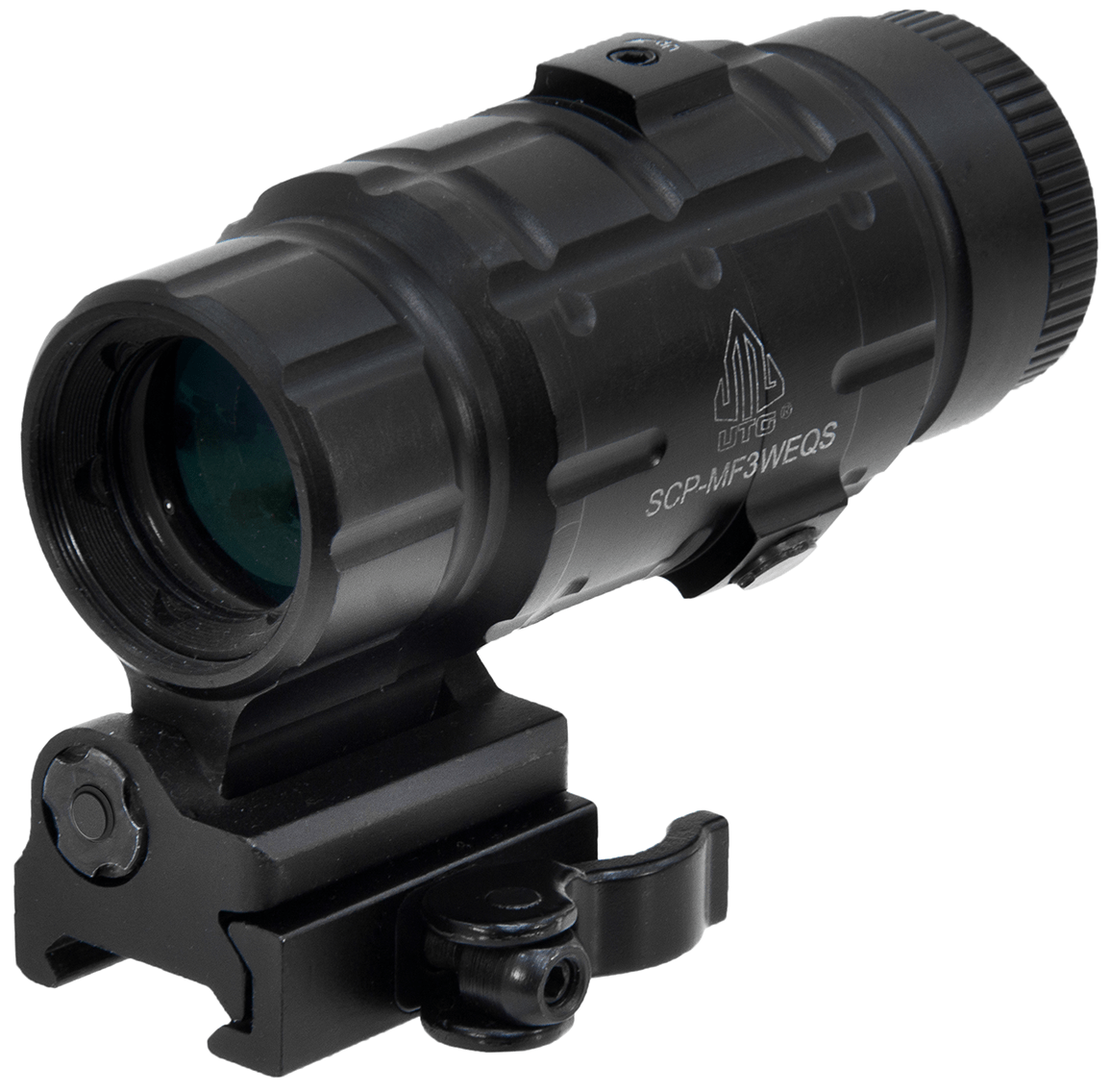 最終値下LEAPERS UTG マグファイアフリップアップSCP-MF3WEQS UTG SCP-MF3WEQS 3X Magnifier with Flip-to-side QD Mount for sale