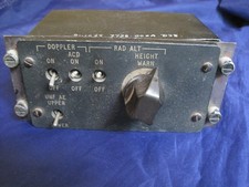 Vintage Military Aircraft Instrument Panel……History & Aircraft Unknown