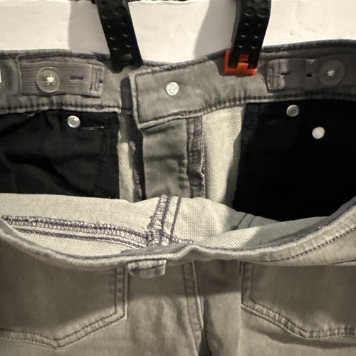 NWT Wonder Nation Slim Fit Adjustable Stretch Waist Denim Gray Boys Size 12 - Picture 6 of 6