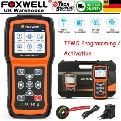 FOXWELL T1000 Profi Auto Diagnosegerät TPMS Sensor Service Scanner Reset DHL