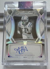 Panini Flawless Adonai Mitchell Colts Rookie Shadow Signature 15/20 Autograph