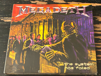 Megadeth The System Has Failed Remastered and bonus tracks CD 2019